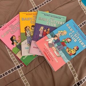 The Baby-Sitters Club book set of 4